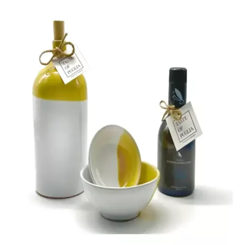 Italiaans olijfoliepakket in twee kleuren