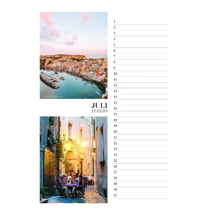 italie kalender juli
